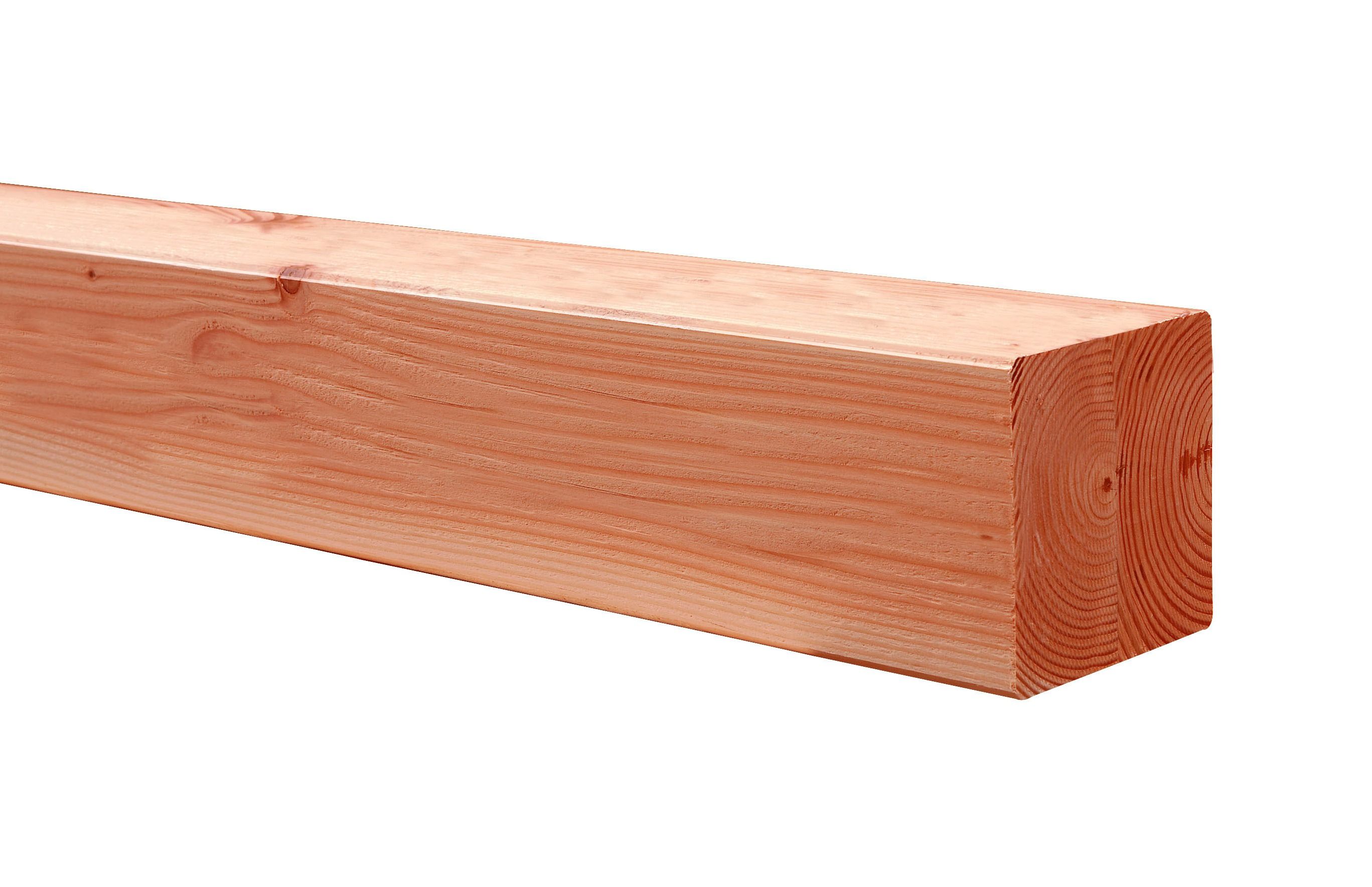 Douglas geschaafde paal duplo verlijmd 14x14x240cm, onbehandeld (1009230)