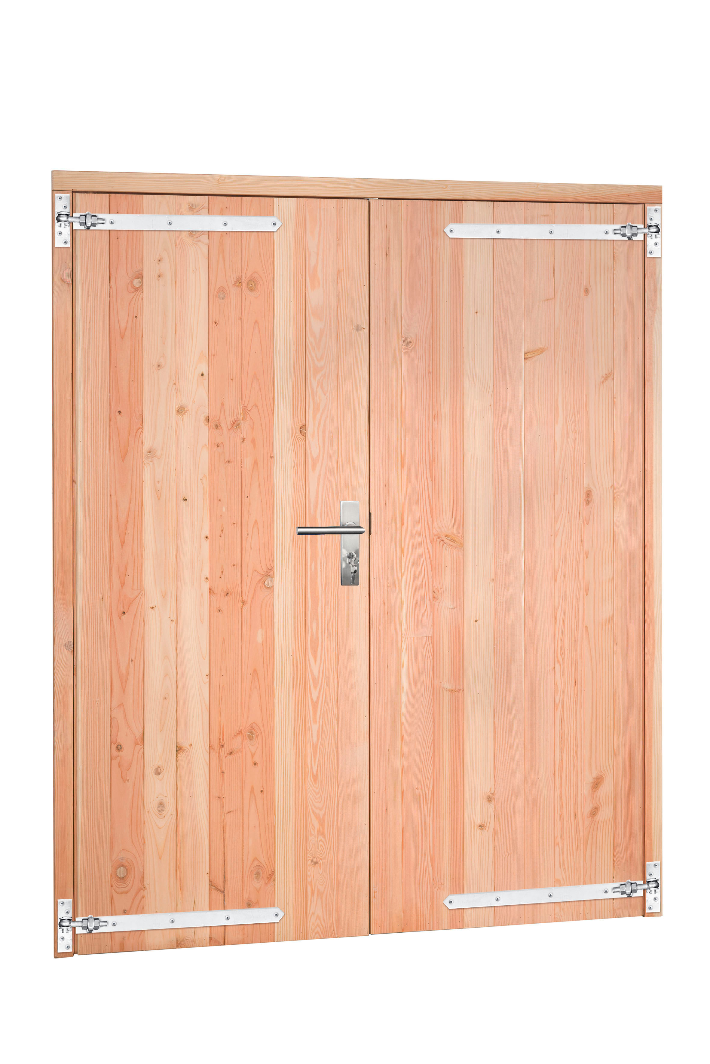 Douglas dubbele dichte deur inclusief kozijn 168x201cm, onbehandeld (1023884)