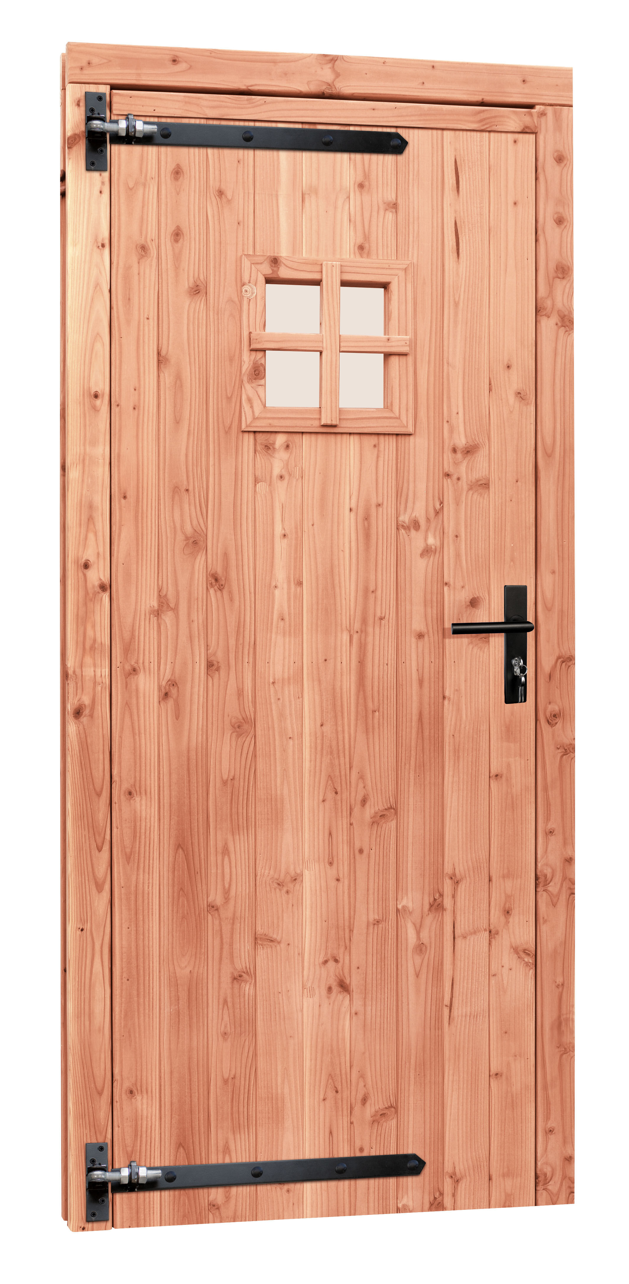 Redvision enkele 1-ruits deur inclusief kozijn, linksdraaiend, 90x201cm (1045888)