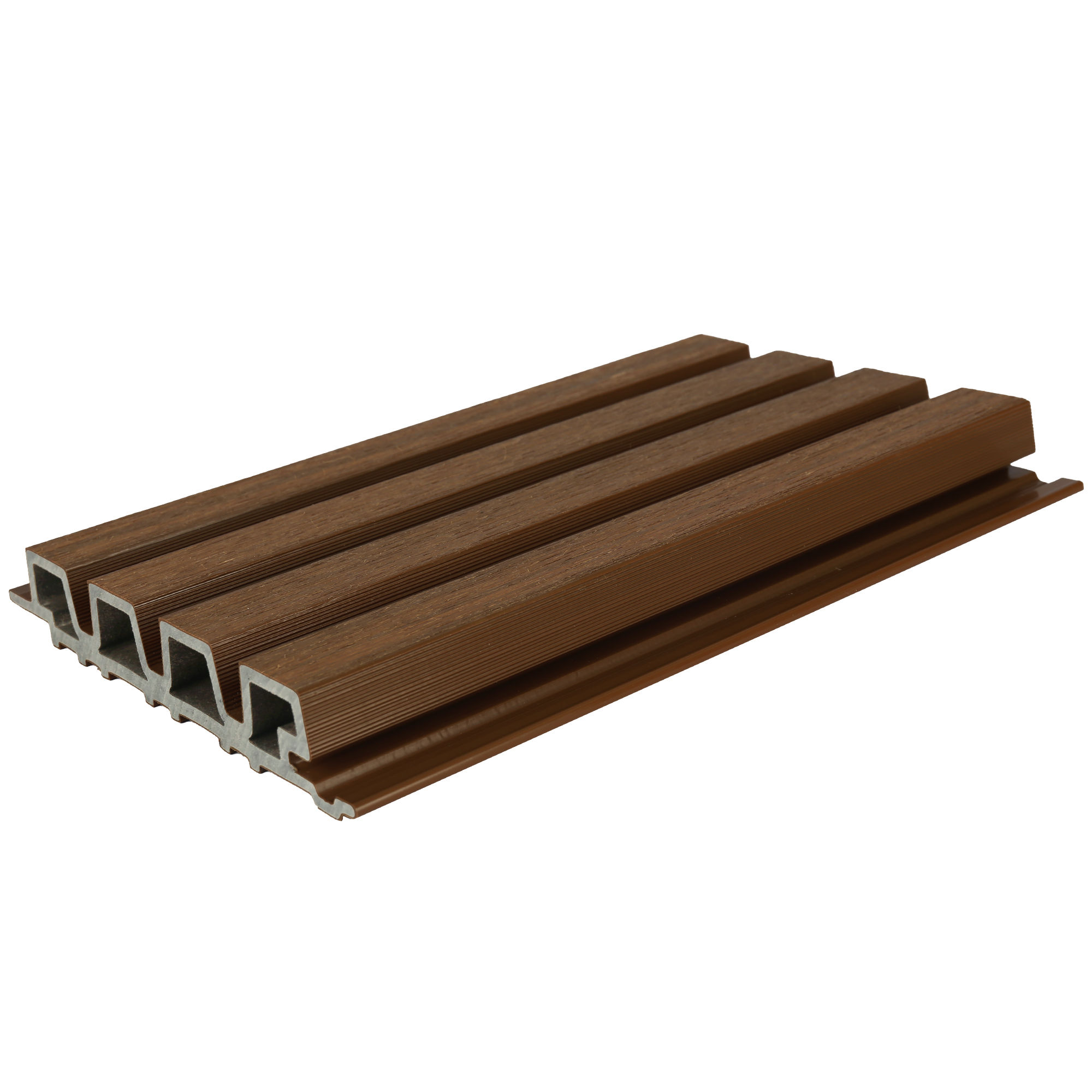 NewTechWood composiet co-extrusie wand bekleding rhombus profiel 3,3x21,5x230cm Ipe