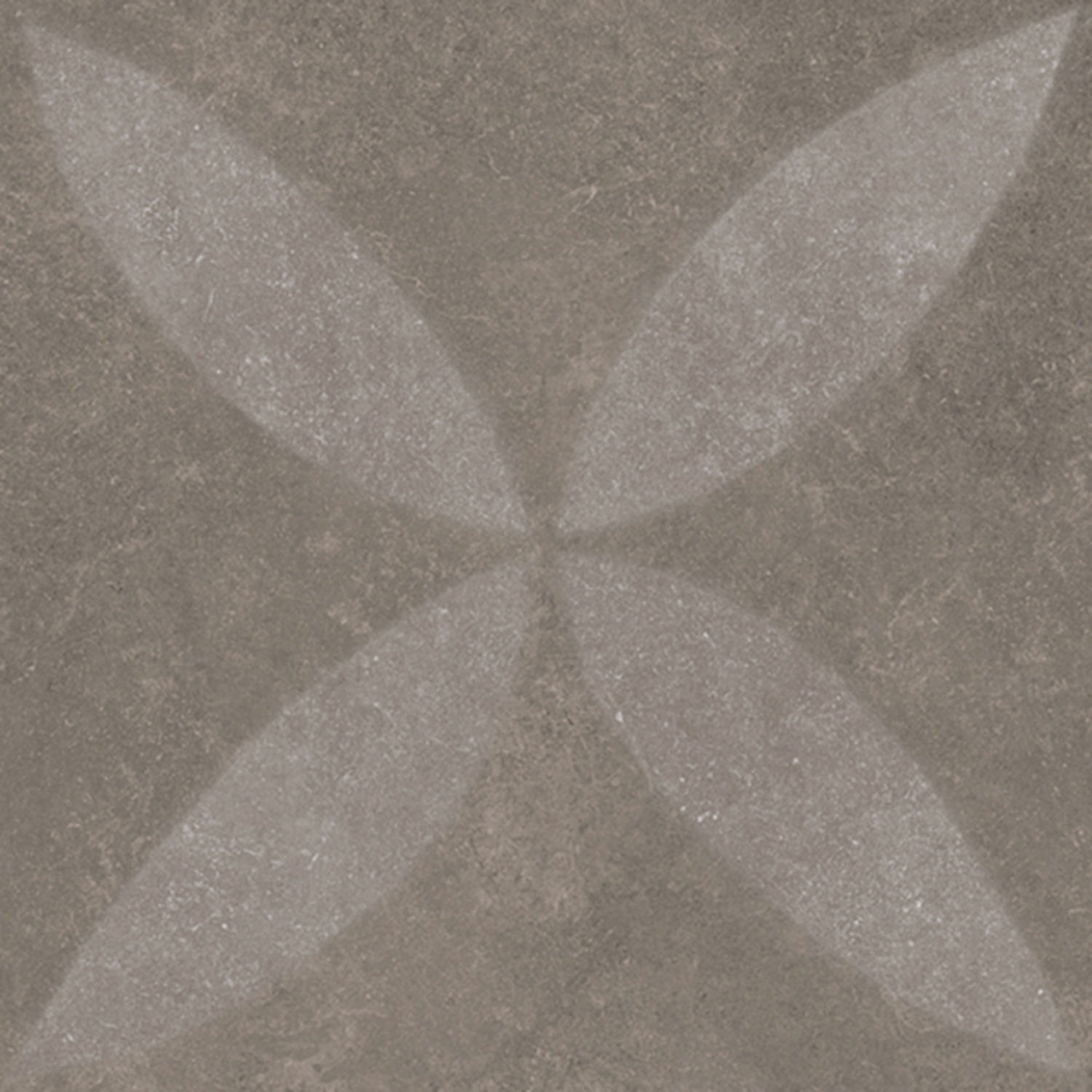 Solostone 80x80x3cm Uni Flower Brown