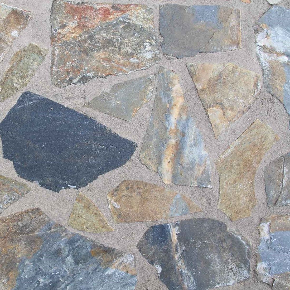 Flagstone Kwartsiet Glacier Grey/Blue