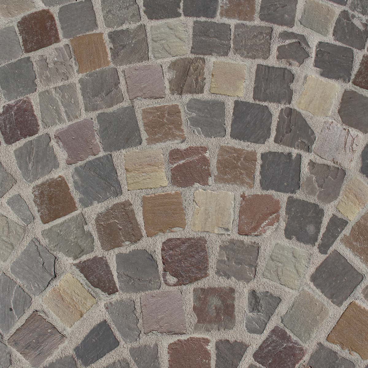 TB Greskei 10x10x5-7cm Tavel Beige/Bruin/Grijs