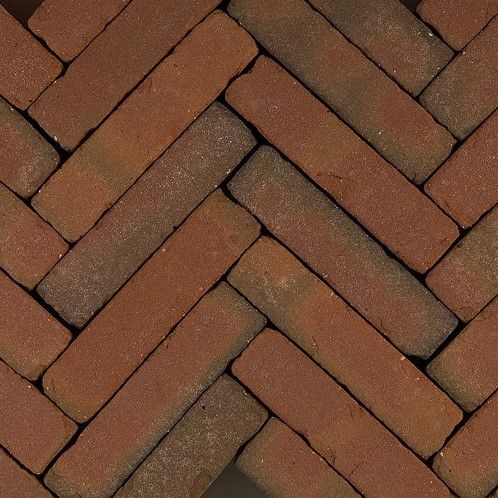 Art Bricks Dikformaat 6,5x20x6cm Fabritius Rood/Bruin
