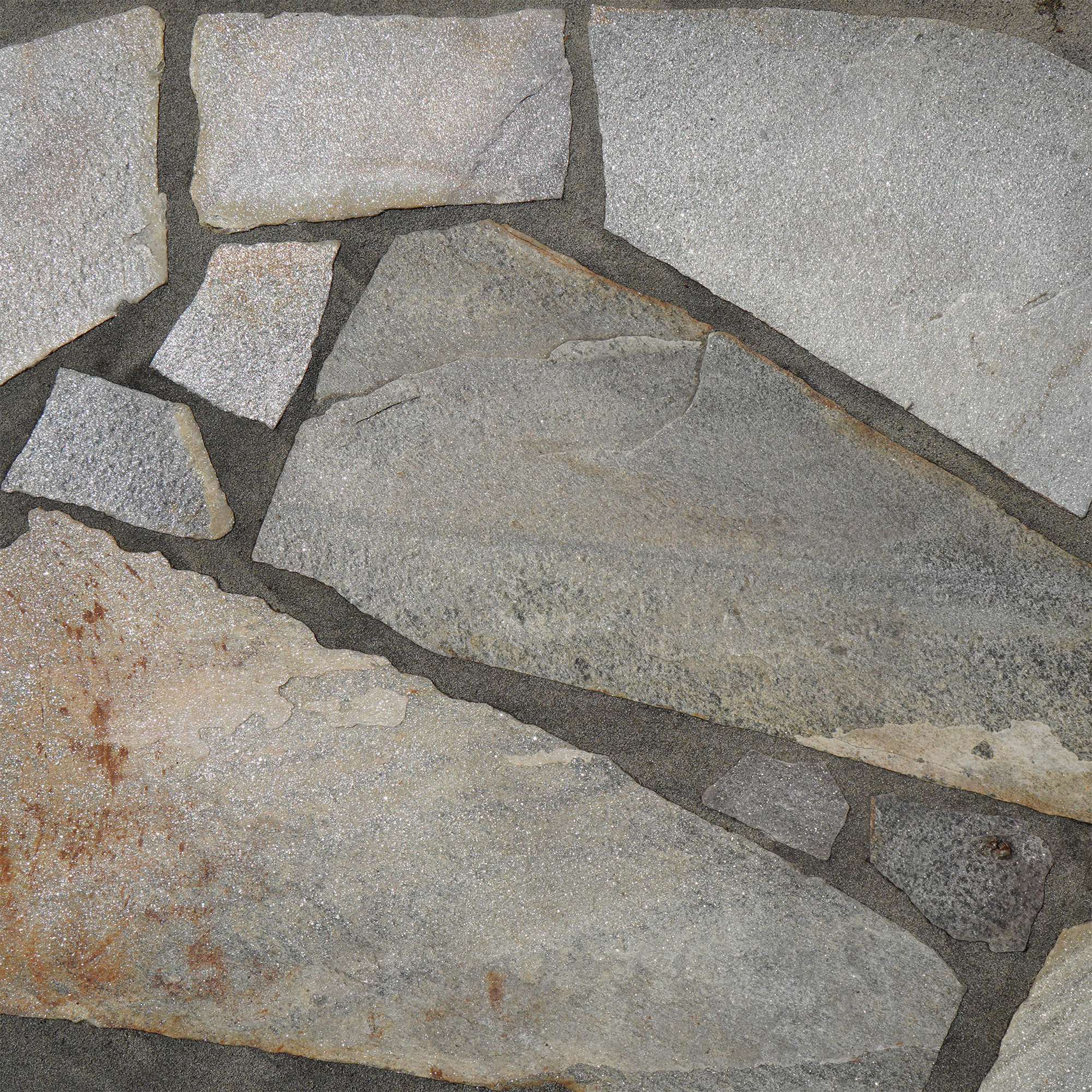 Flagstone Kwartsiet Forrest Green Melange 72,5kg p/m²