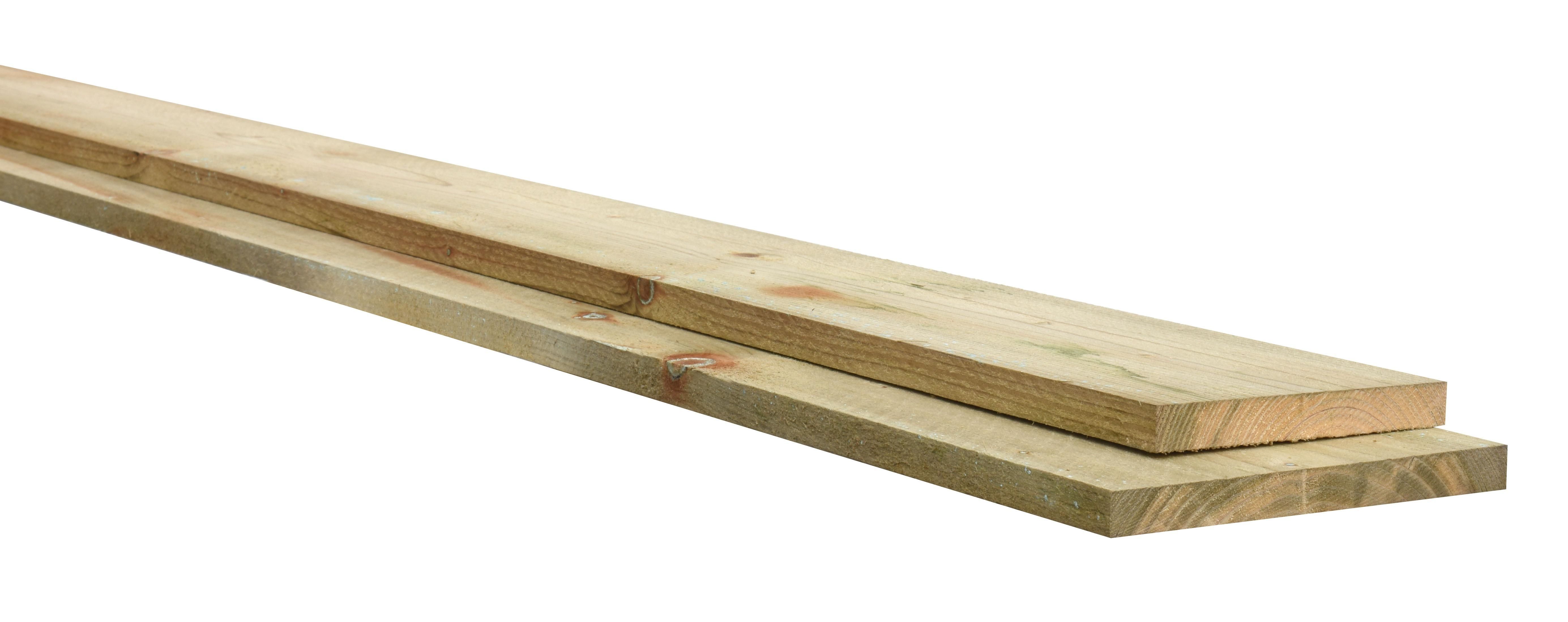 Midden-Europees vuren fijnbezaagde plank 1,9x20,0x180cm (W06421)