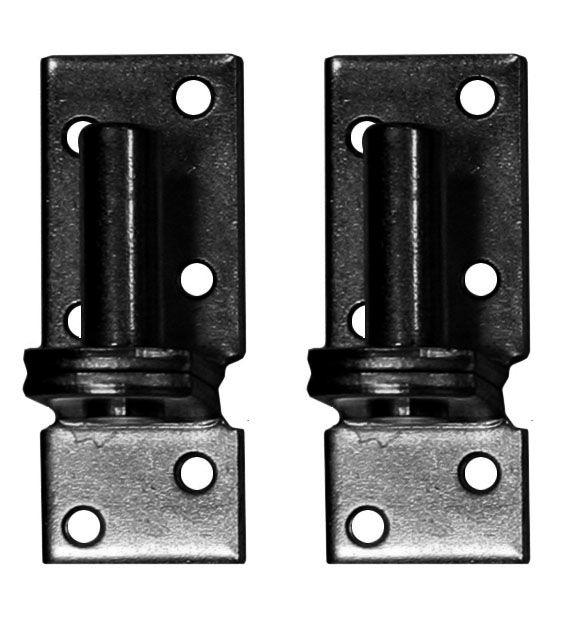 Duim zwart 16mm t.b.v. poort, per 2 stuks (W19076)