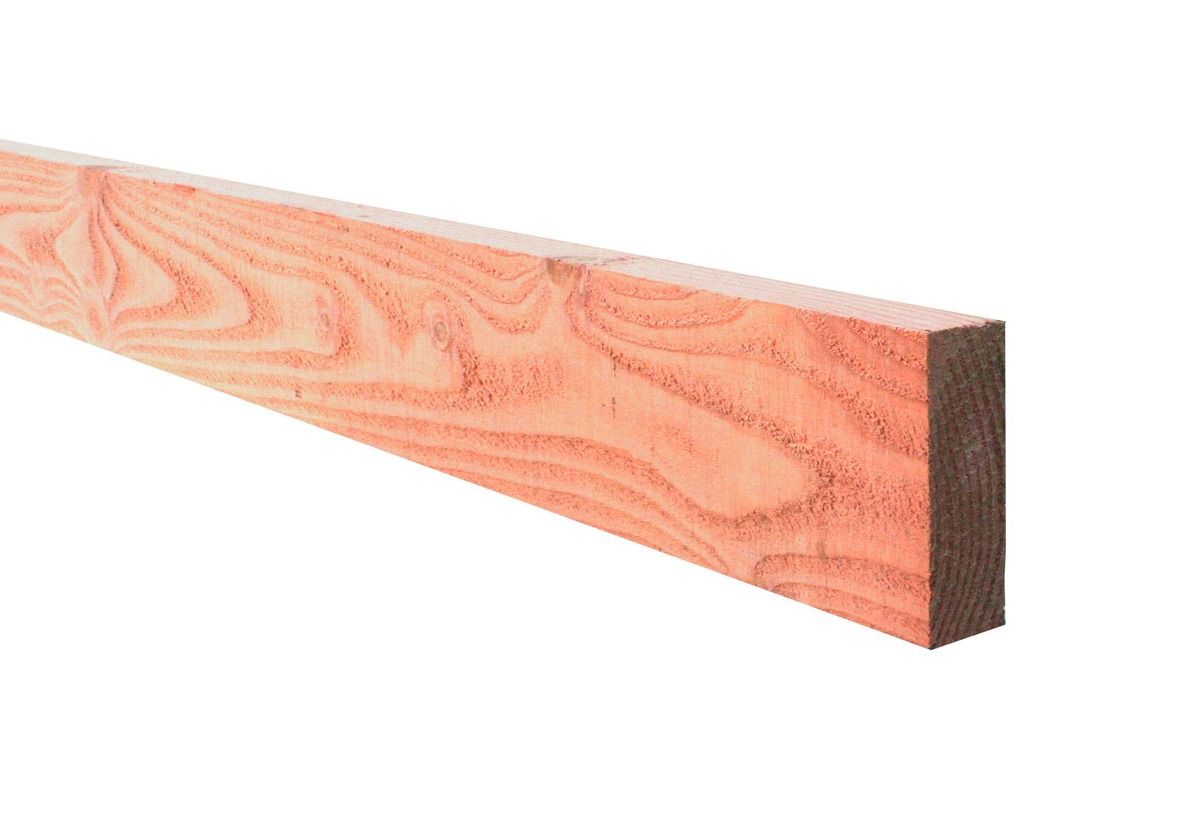 Douglas fijnbezaagde gording 7,5x17,5x400cm, onbehandeld (W31441)