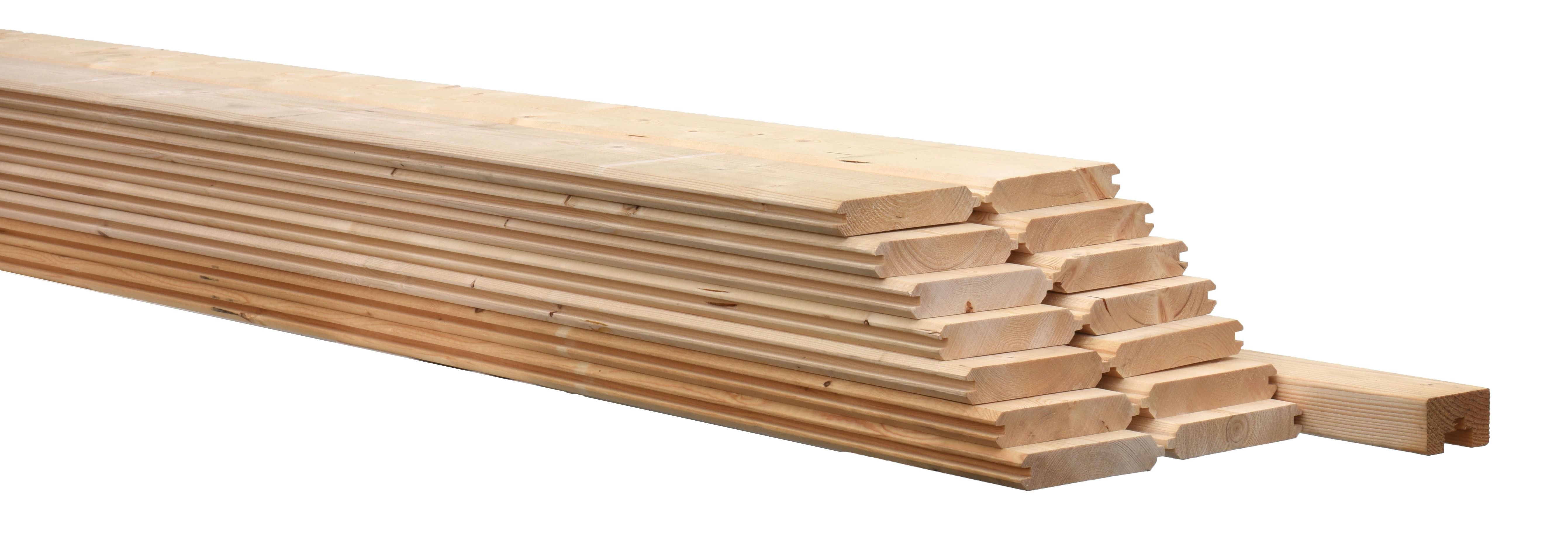 Betowood scherm vuren inclusief afdekkap 187x224cm groen geïmpregneerd (W31660)