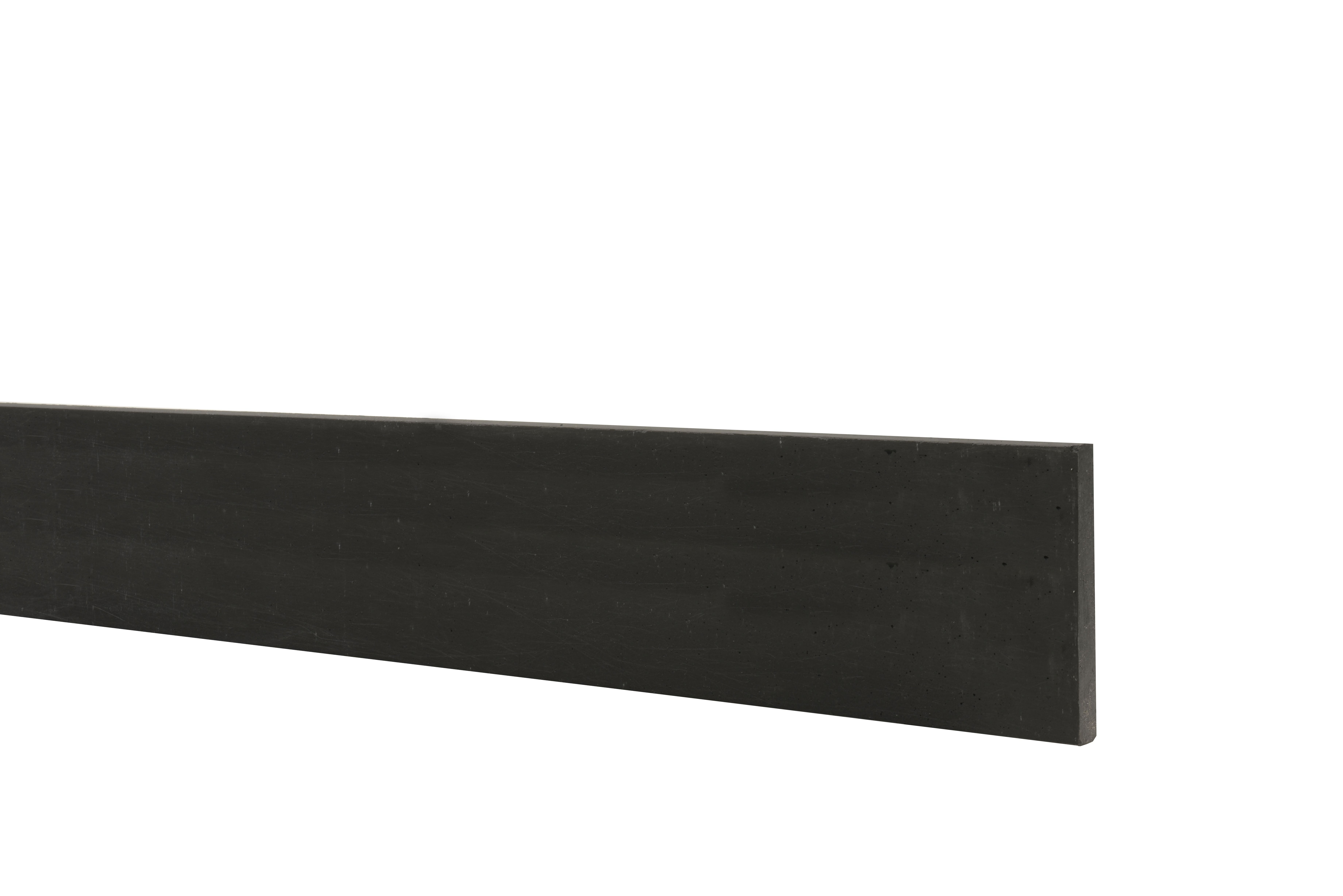 Betowood betonplaat 3,5x24,0x225cm antraciet, gecoat (W32125)