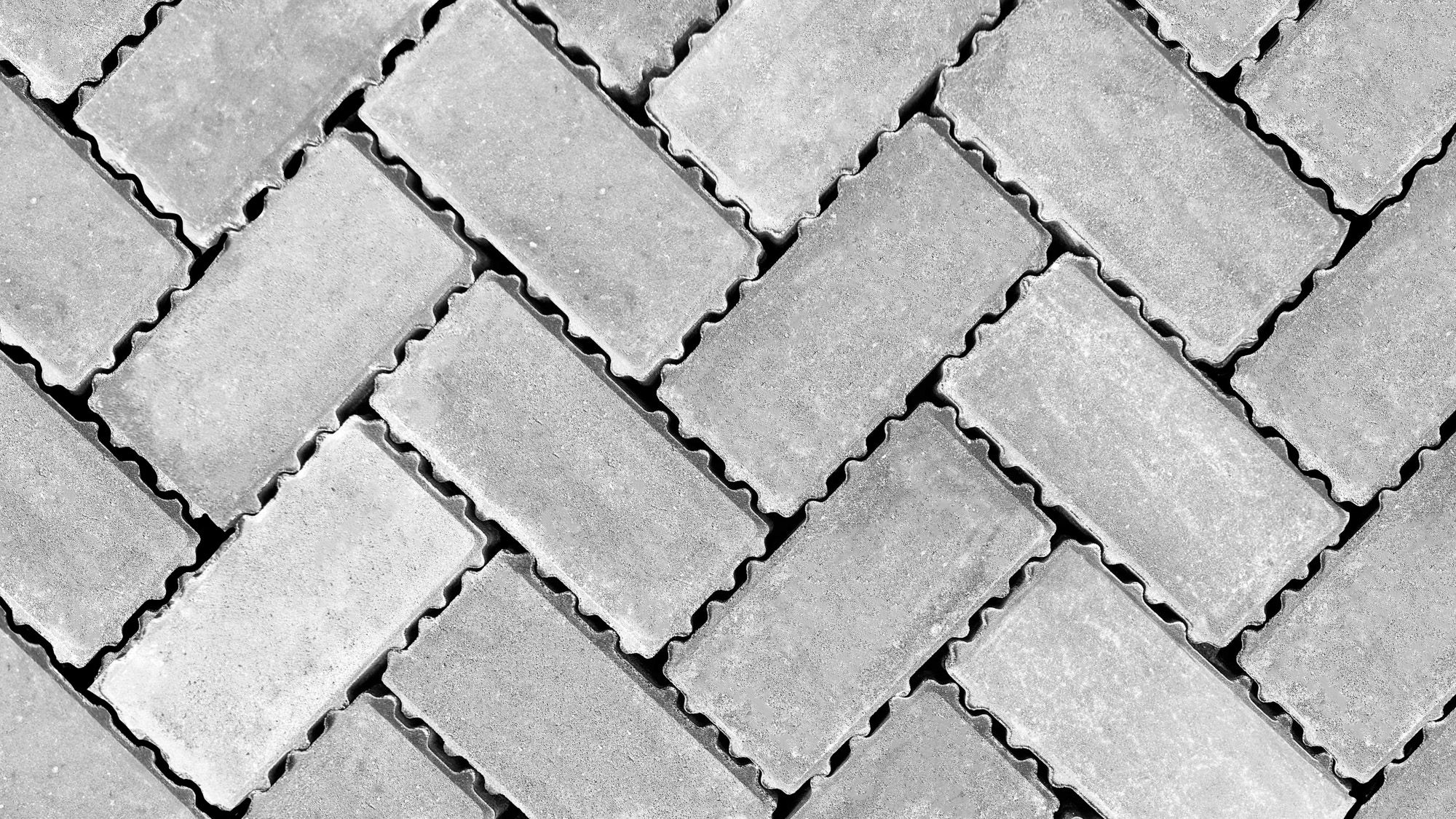 Beton keiformaat 20x10x8cm waterpasserend Grijs MP