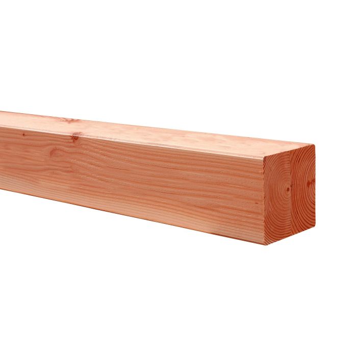 Douglas geschaafde paal duplo verlijmd 14x14x240cm, onbehandeld (1009230)