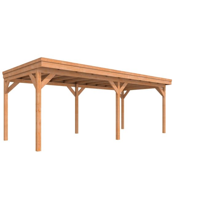 Douglasvision DHZ buitenverblijf 700x300cm, kleurloos geïmpregneerd (1022919)