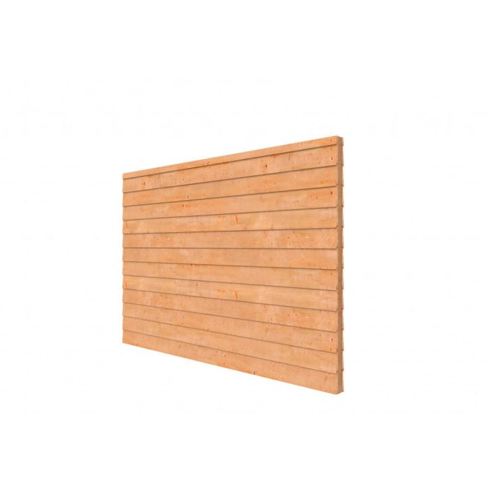 Douglasvision DHZ wand Zweeds rabat dubbelzijdig 328,5cm, kleurloos geïmpregneerd (1022923)