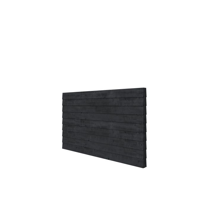 DGL Plankenpakket t.b.v. dubbelzijdige wand kapschuur Comfort 278,5x162cm, zwart geïmpregneerd (1042149)