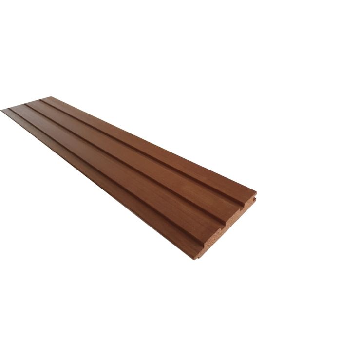 Thermovision Ayous geschaafd triple profiel 2x14x305cm, thermisch gemodificeerd, pak a 4 stuks. (1050408)