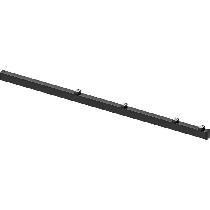 Hillfence metalen paal, inclusief aansluitingset en afdekkap, 6x4x160cm, zwart (1052658)