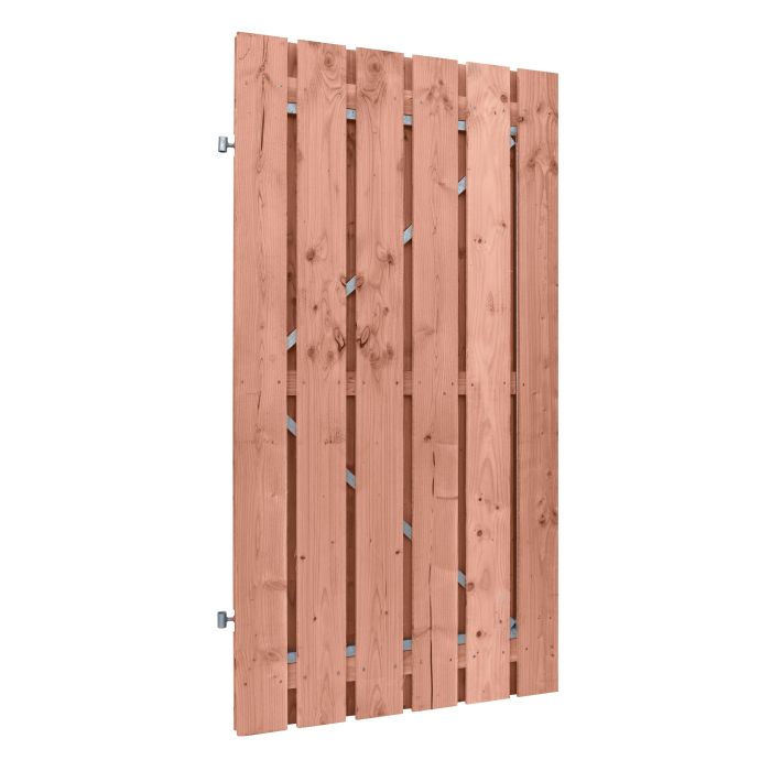 Douglas fijnbezaagd plankendeur op verstelbaar stalen frame, 15mm 100x190cm onbehandeld (1060615)