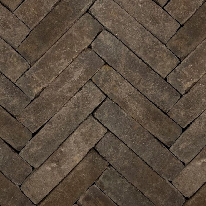 Hollandse Streken Waalformaat 5x20x6cm Fries Zwart/Bruin