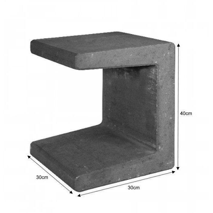 U-Element 30x30x40cm zwart