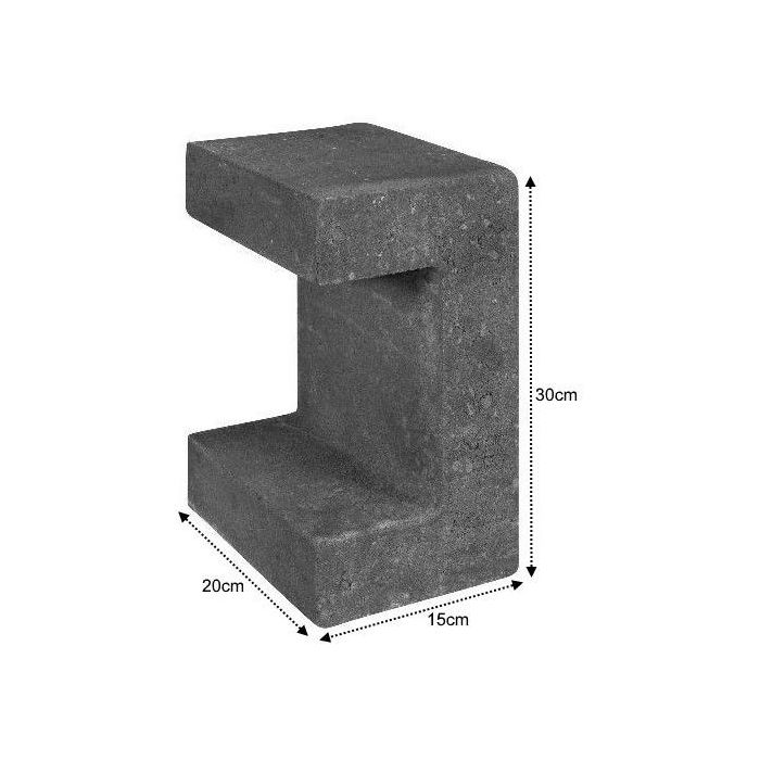 U-Element 15x20x30cm zwart