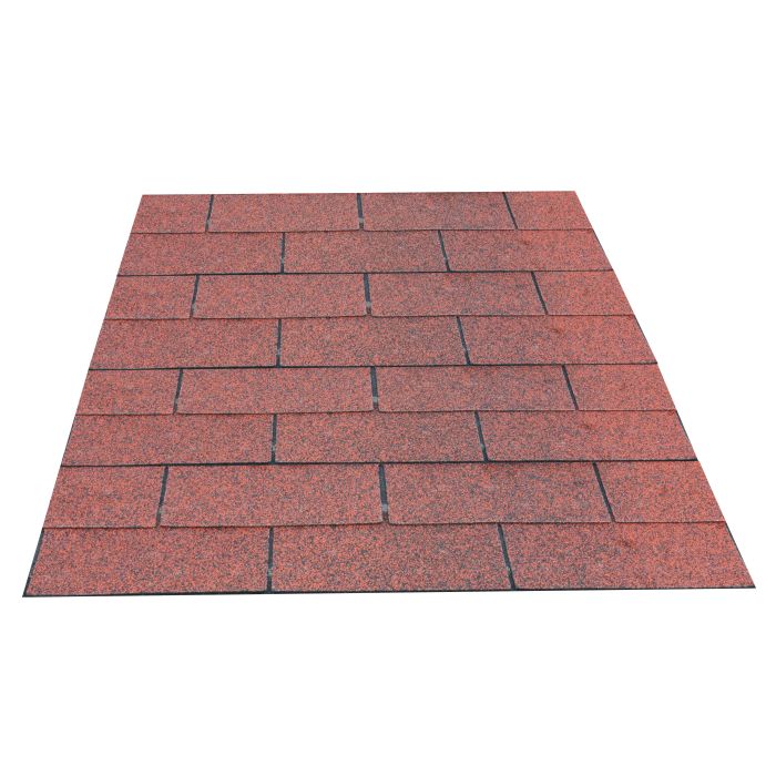 Dakshingles per pak a 3m2, rood (693302)
