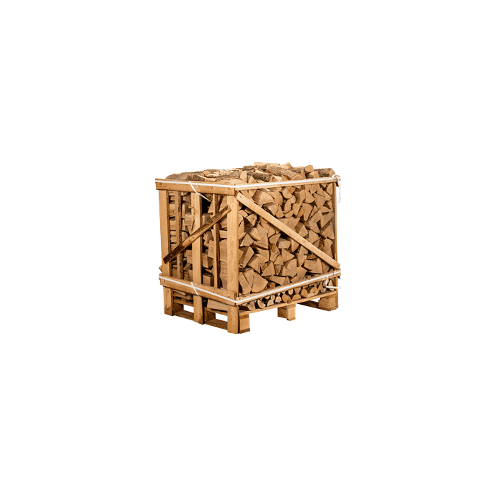 Krat haardhout Beuken gekloofd ovengedroogd <20% 1 M3 strak gestapeld