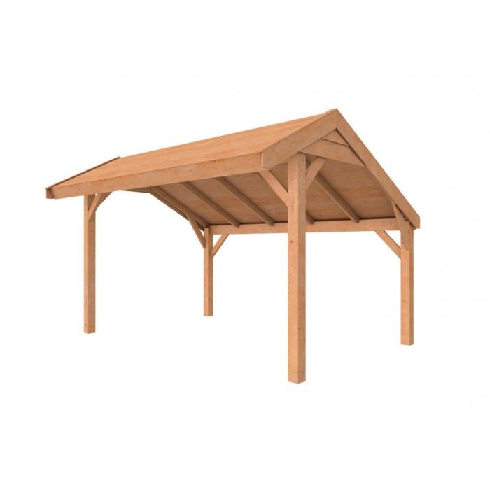Douglasvision Kapschuur Comfort 400x250cm, onbehandeld