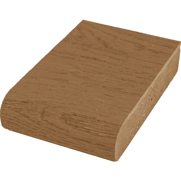 Millboard bullnose Board 3,2x5,3x360cm coppered oak (afgeronde kant)