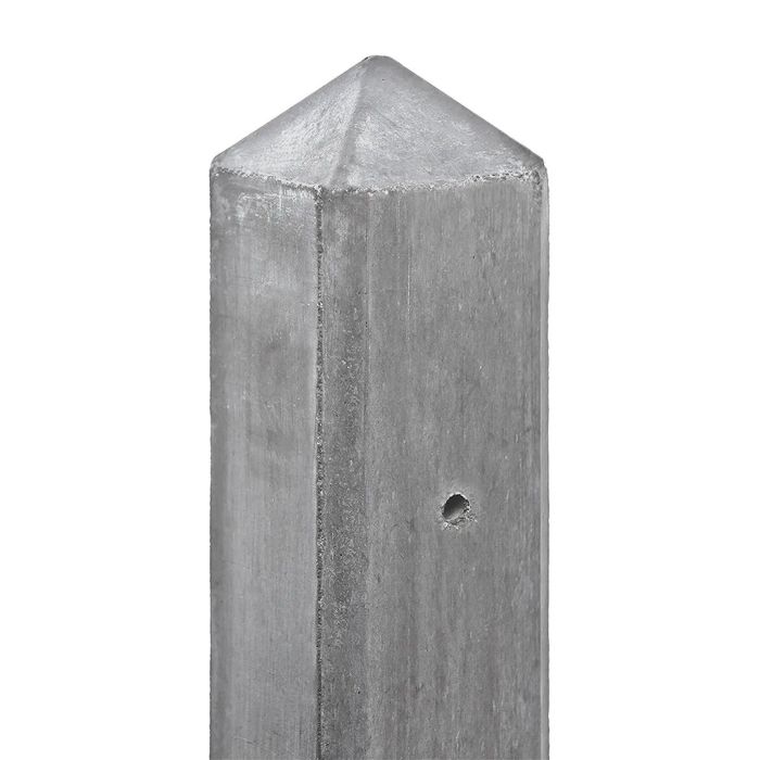 Betonpaal T-paal  grijs ongecoat 10x10x280cm