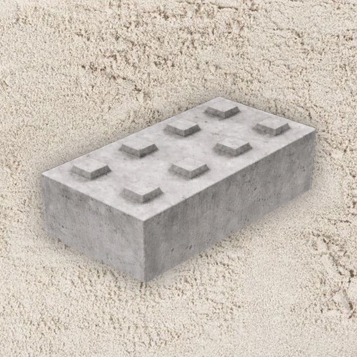 Gebruikte betonblok 160x80x40cm