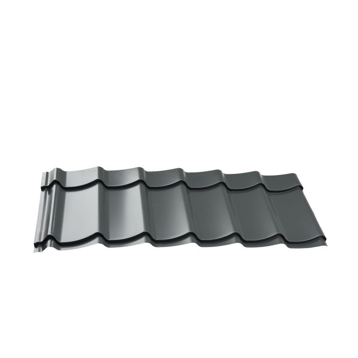 Dakpanplaten t.b.v. Douglasvision kapschuur Comfort 405x320cm antraciet (W15517)