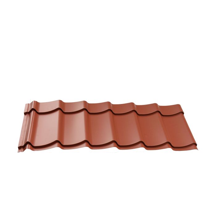 Dakpanplaten t.b.v. Douglasvision kapschuur Comfort 405x320cm Terracotta (W15617)