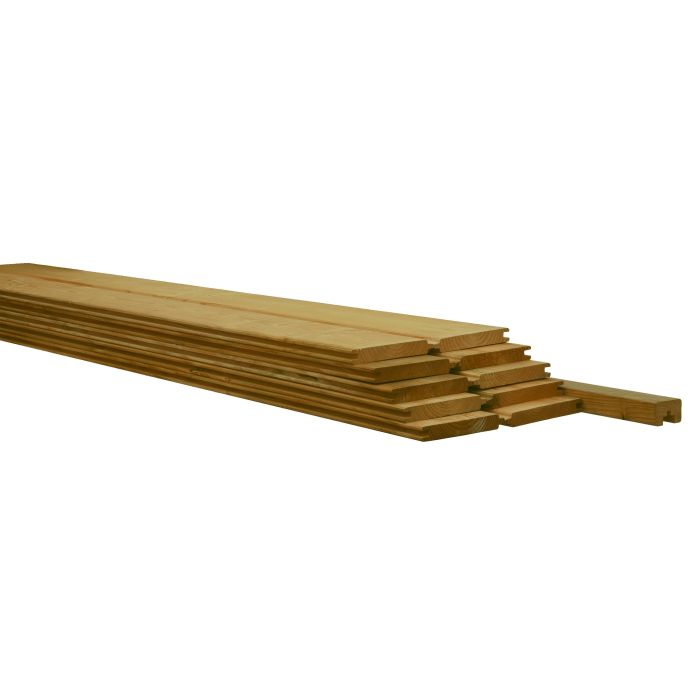Betowood scherm douglas inclusief afdekkap 187x224cm groen geïmpregneerd (W31673)