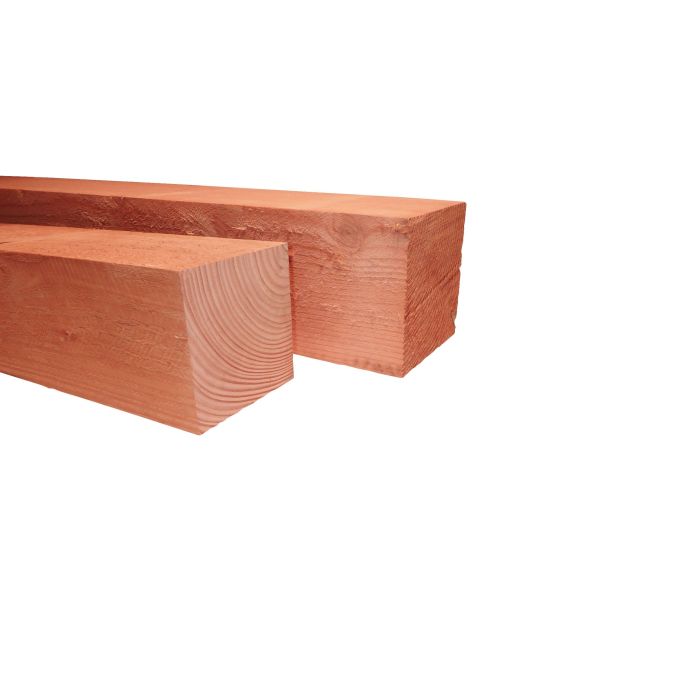 Douglas fijnbezaagde paal 20x20x250cm, onbehandeld (WA00361)