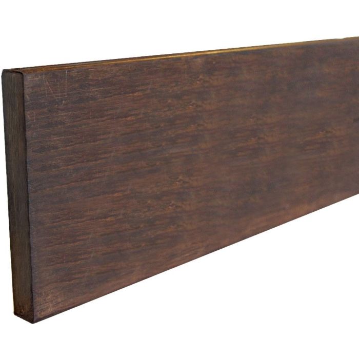 Gardendecking Bamboo Kantplank 3x12x200cm Dark Brown