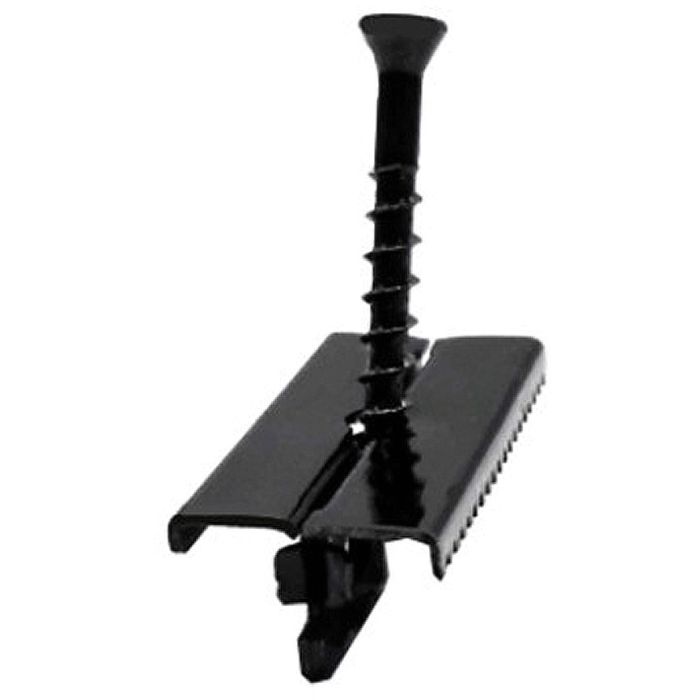 Gardendecking composiet clips montageset t.b.v. vlonderplank (90 schroeven 4x30mm - 75 kunststofclips - 15 fixatieclips - 1 bit)