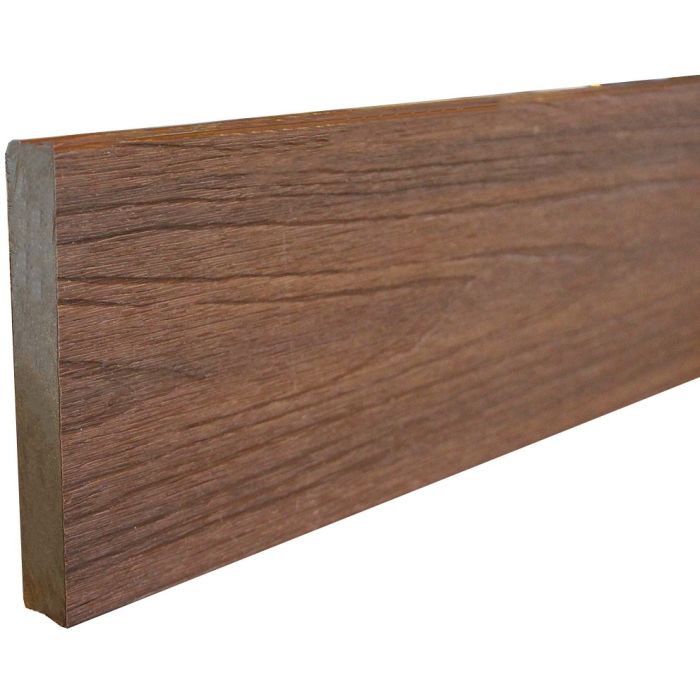 Gardendecking composiet kantplank 2,3x13,8x300cm brown wood