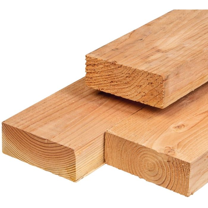 Douglas gording geschaafd 4,5x16x400cm onbehandeld
