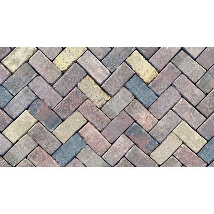 Gebakken keiformaat jong gebruikt genuanceerd (los gestort)