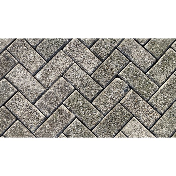 Gebruikte beton keiformaat 8cm gebruikt grijs (los gestort)