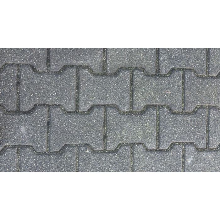 Gebruikte beton H-profielklinker 8cm Zwart (los gestort)