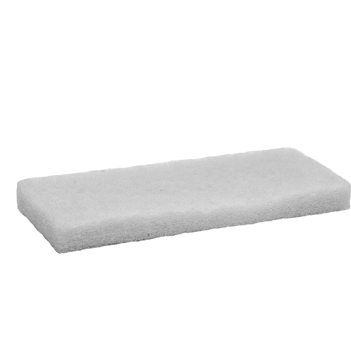 Moeller Doodlebug Schrobpad 11,5x25cm WIT - 5 stuks