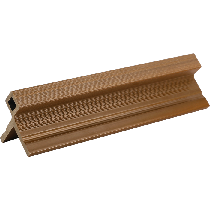 NewTechWood composiet co-extrusie hoekprofiel castellation t.b.v. wand bekleding, 7x8x300cm, Red Cedar