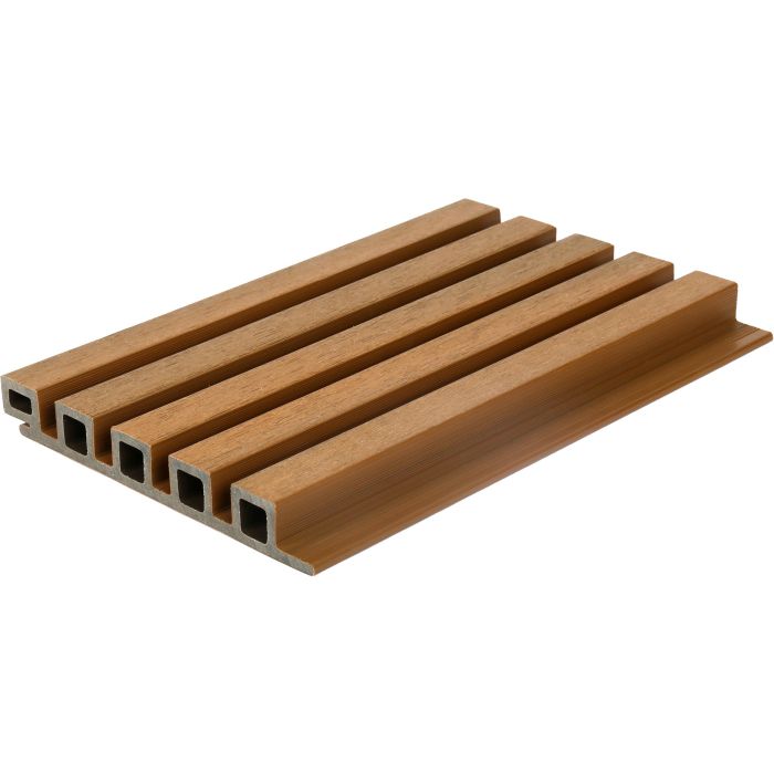 NewTechWood composiet co-extrusie wand bekleding castellation 25 profiel, 2,5x19,6x290cm, Red Cedar
