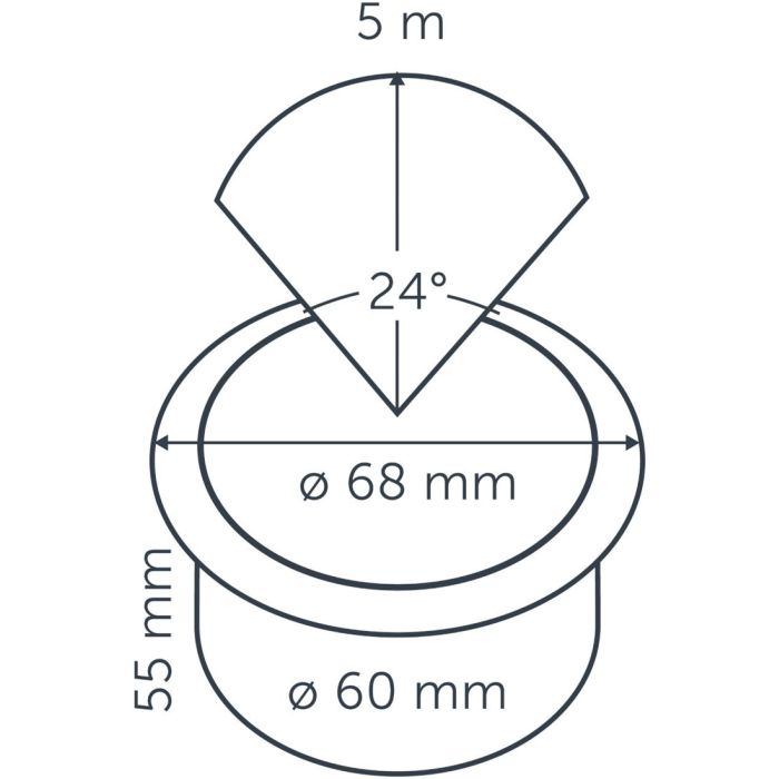 Smart flux tone 12v ø60mm