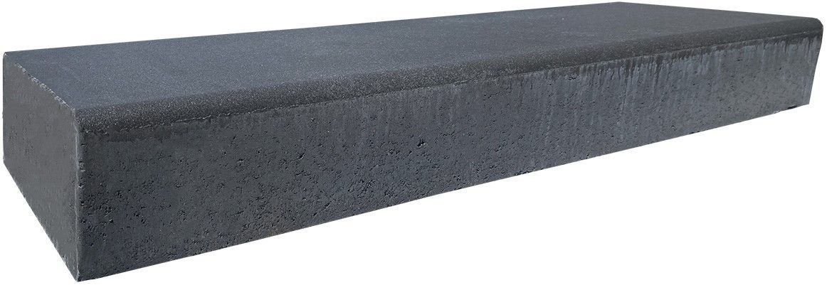 Traptrede De Luxe 15x40x120cm zwart