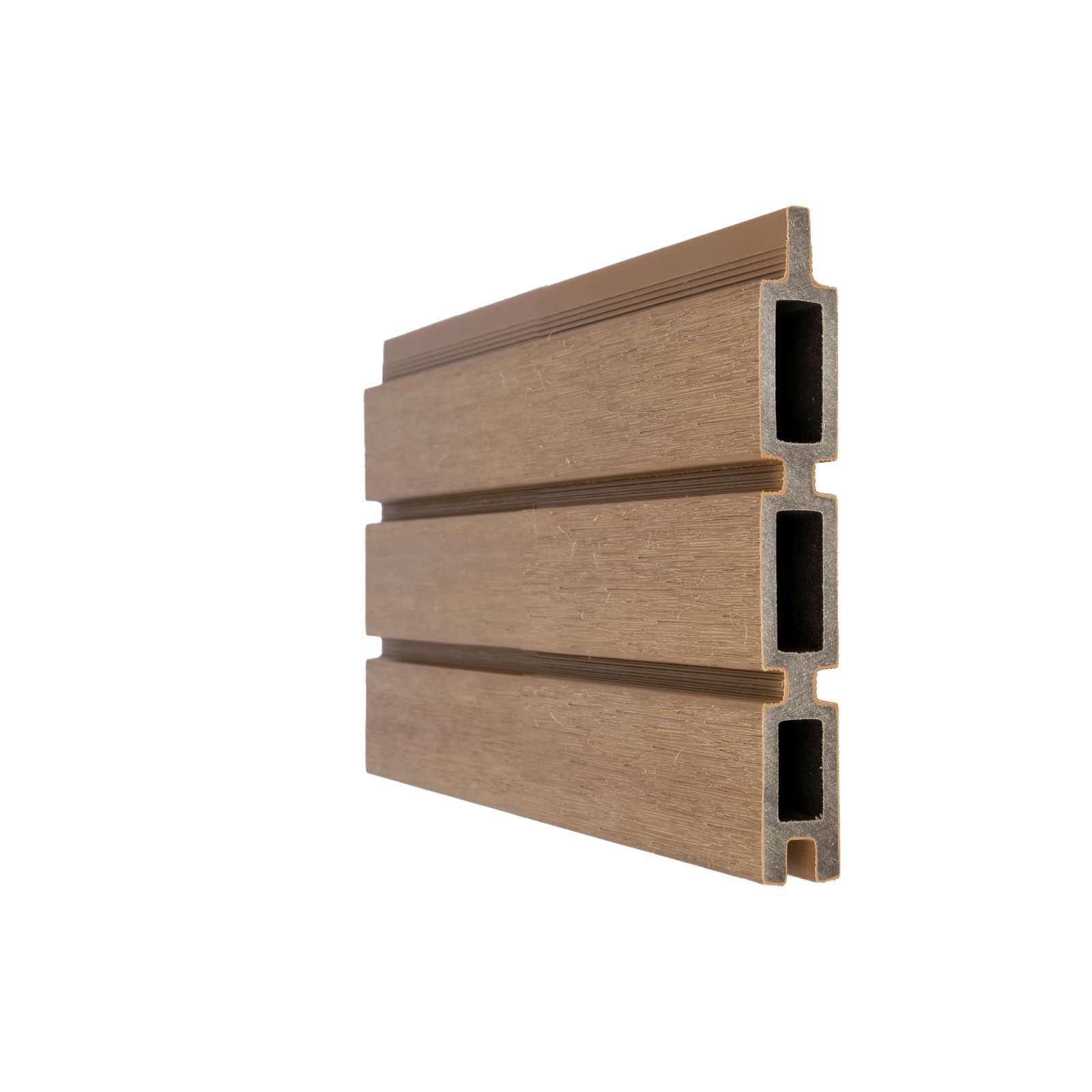 NewTechWood triple profiel 2,1 x 15 x 180 cm, Teak