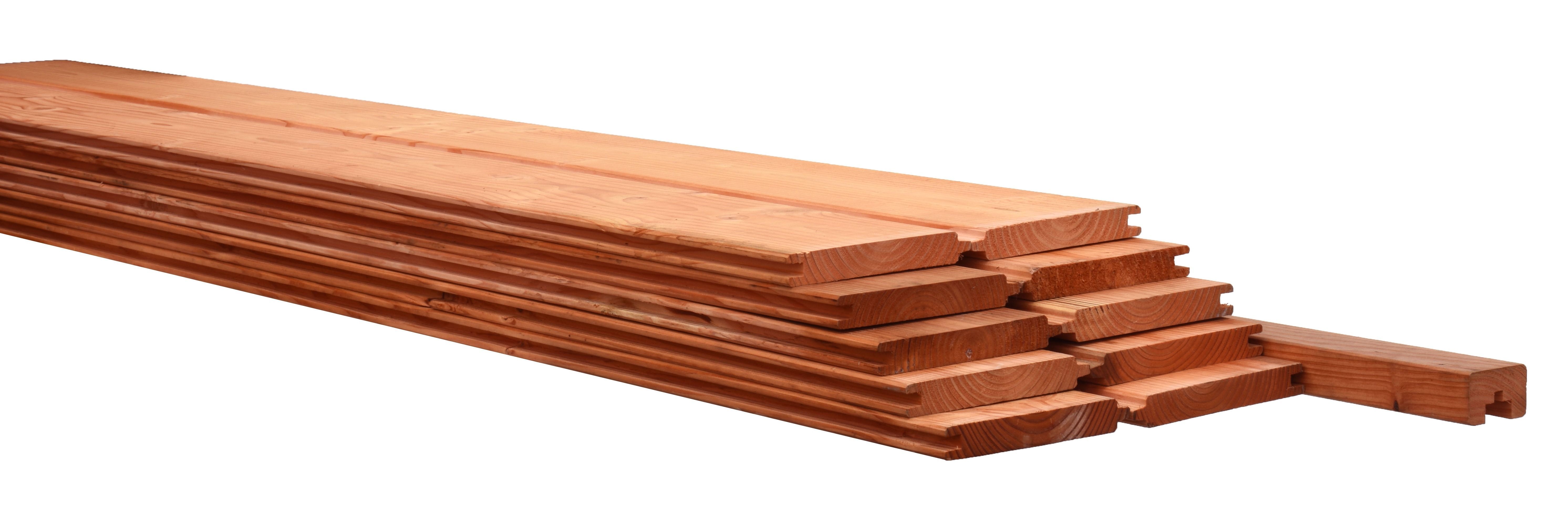 Betowood scherm douglas inclusief afdekkap 187x224cm onbehandeld (W31672)