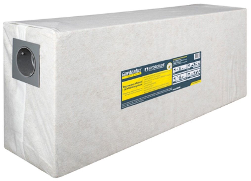 Hydroblob met buis Ø 100mm bd170 120x30x50cm